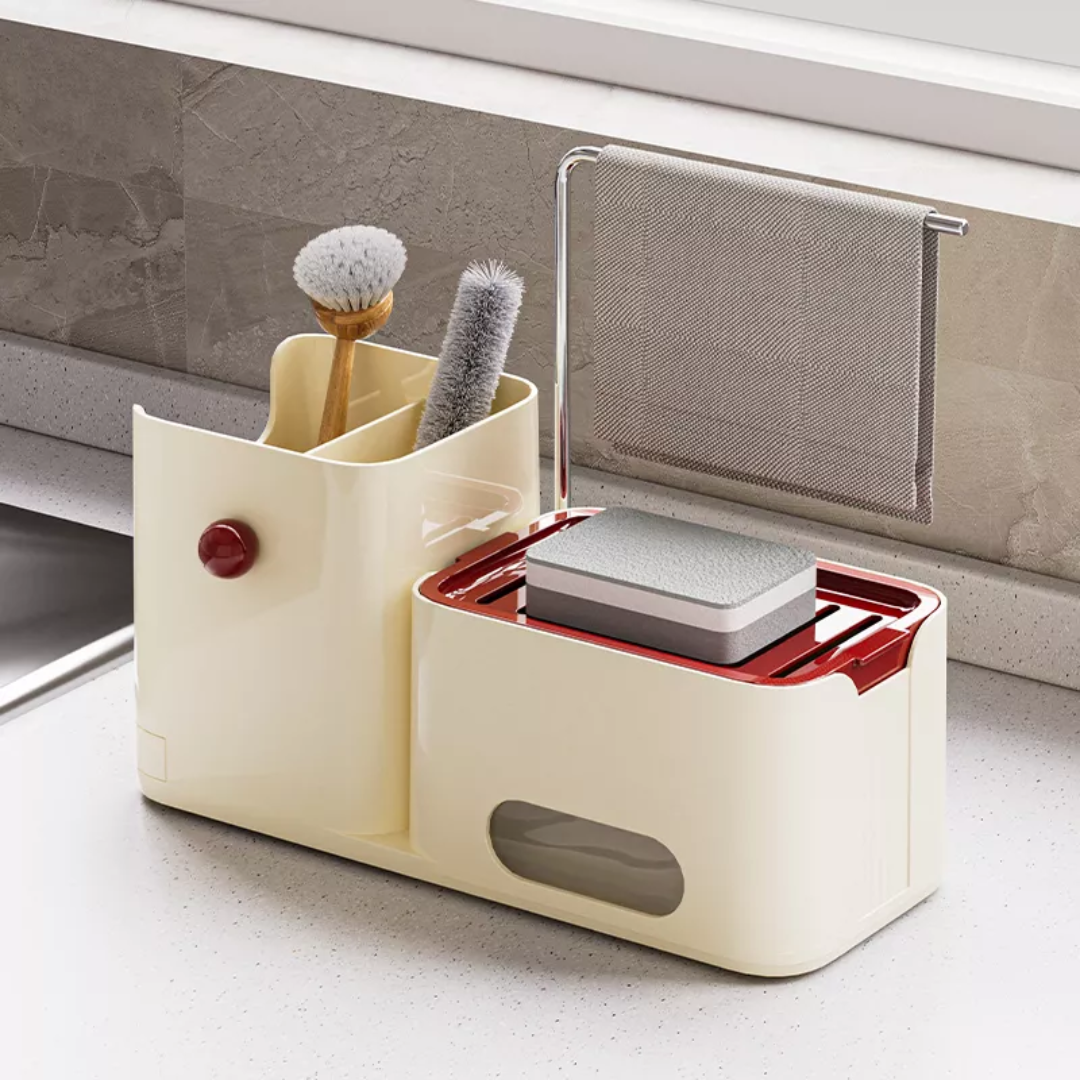 Organizador de Cocina, Dispensador y Porta Jabon | Kitchen Tool