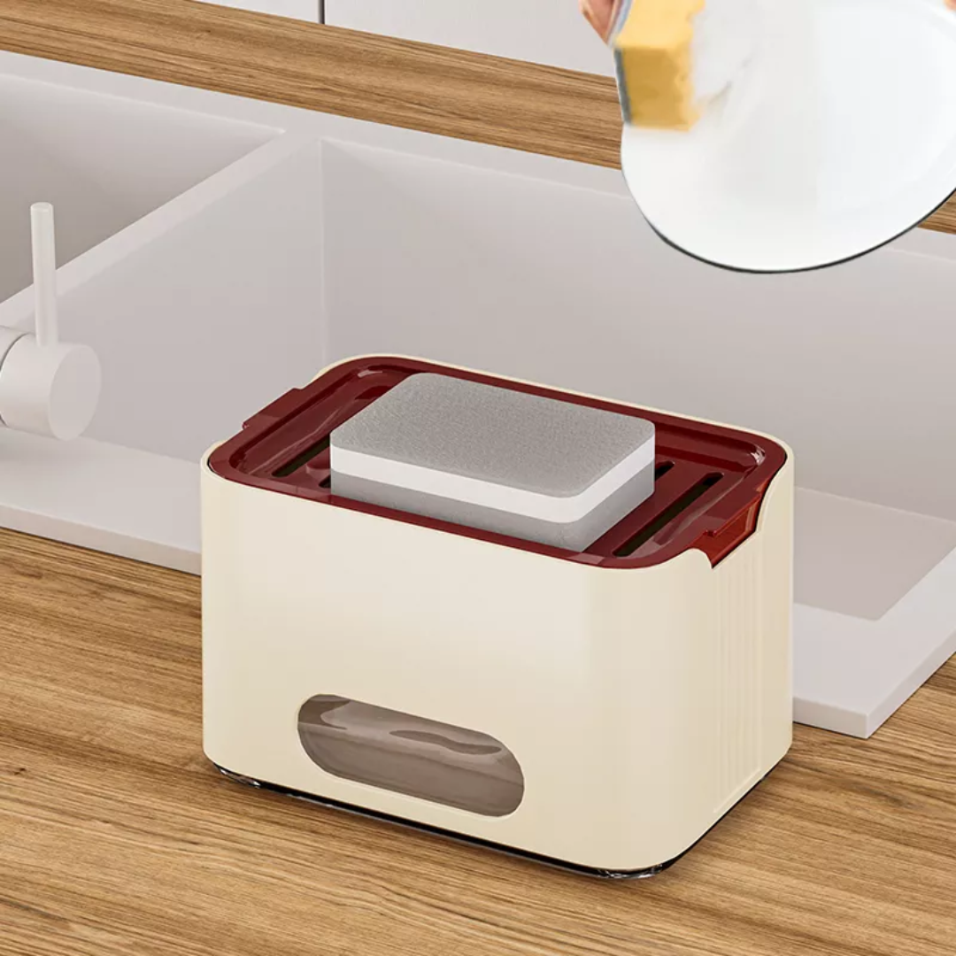 Organizador de Cocina, Dispensador y Porta Jabon | Kitchen Tool