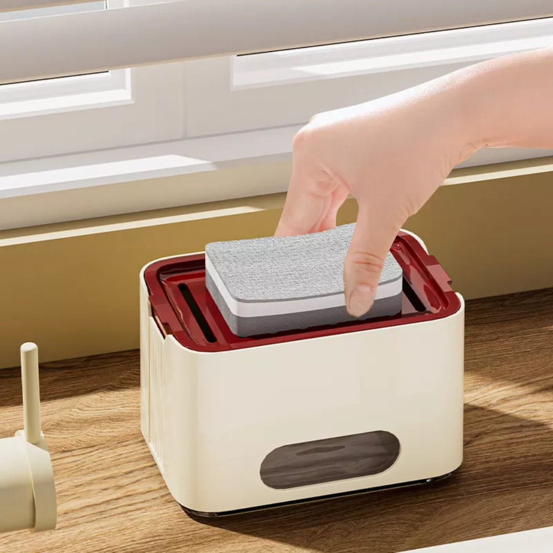 Organizador de Cocina, Dispensador y Porta Jabon | Kitchen Tool