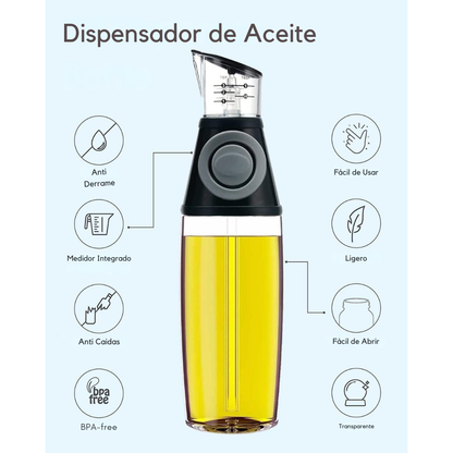 Dispensador De Aceite y Líquidos con Medidor | MediFull