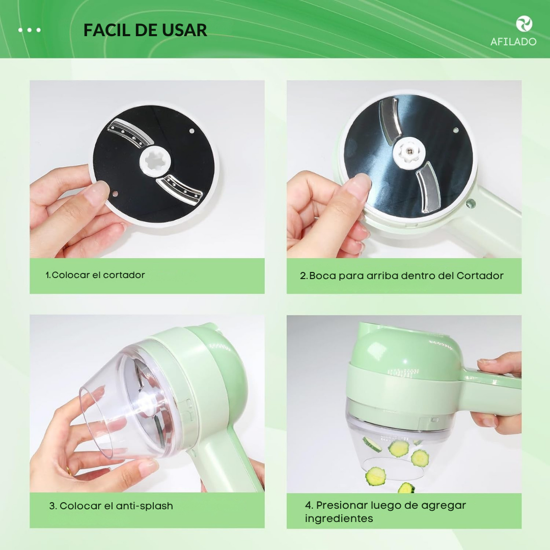 CORTADOR DE ALIMENTOS AUTOMATICO | FOOD CHOPPER