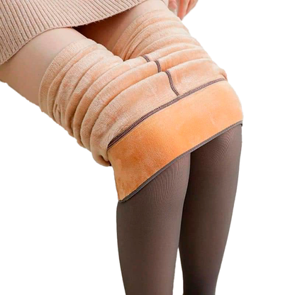 Calza Termica Femenina Efecto Piel | Top Leggings