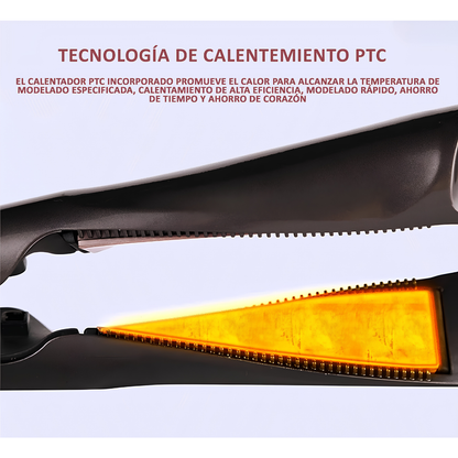 Planchita y Rizador de Pelo 2 en 1 | BeautyBrush
