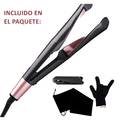 Planchita y Rizador de Pelo 2 en 1 | BeautyBrush