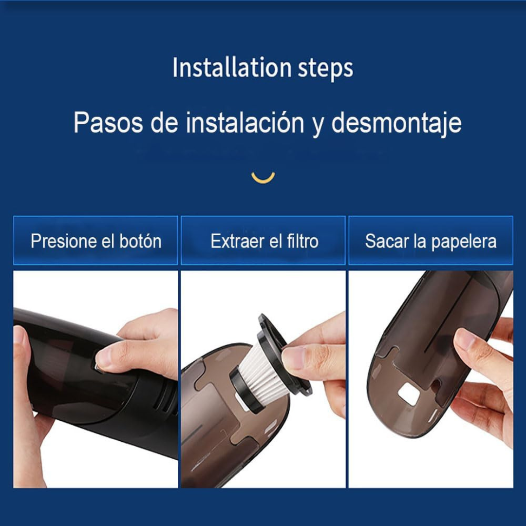 Aspiradora Portátil Inalámbrica | ASPIPRO